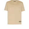 T-shirt med liten Balmain-stämpel T-shirt med liten Balmain-stämpel