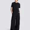 T-shirt med liten Balmain-stämpel T-shirt med liten Balmain-stämpel