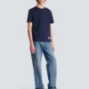 T-shirt med liten Balmain-stämpel T-shirt med liten Balmain-stämpel
