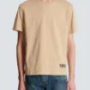 T-shirt med liten Balmain-stämpel T-shirt med liten Balmain-stämpel
