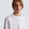 T-shirt med liten Balmain-stämpel T-shirt med liten Balmain-stämpel