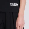 T-shirt med liten Balmain-stämpel T-shirt med liten Balmain-stämpel