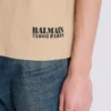 T-shirt med liten Balmain-stämpel T-shirt med liten Balmain-stämpel