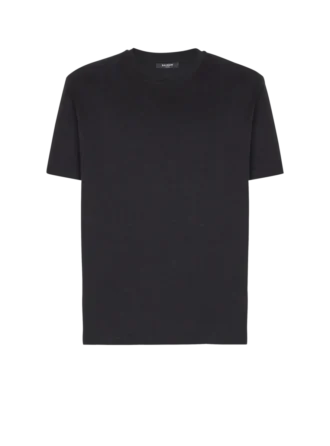 T-shirt med vintage Balmain-logotyp i gel