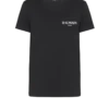 T-shirt med vintage Balmain-logotyp i gel T-shirt med vintage Balmain-logotyp i gel