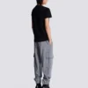 T-shirt med vintage Balmain-logotyp i gel T-shirt med vintage Balmain-logotyp i gel