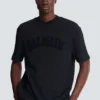 Terry-T-shirt med monogram