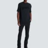 Terry-T-shirt med monogram