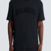 Terry-T-shirt med monogram