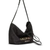 Track-toteväska i raffia och kalvskinn Track-toteväska i raffia och kalvskinn