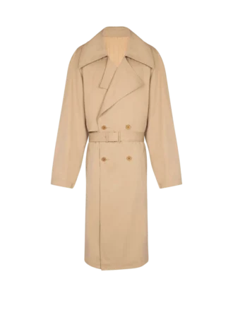 Trenchcoat i bomullscanvas Trenchcoat i bomullscanvas