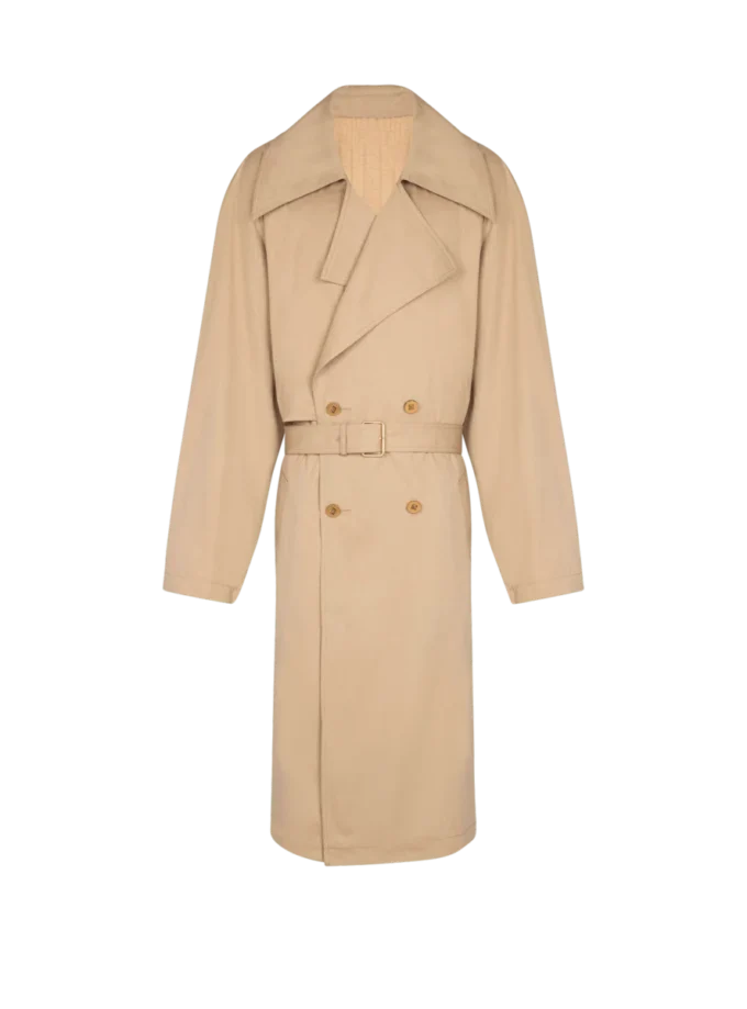 Trenchcoat i bomullscanvas Trenchcoat i bomullscanvas