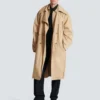 Trenchcoat i bomullscanvas Trenchcoat i bomullscanvas