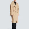 Trenchcoat i bomullscanvas Trenchcoat i bomullscanvas