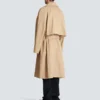 Trenchcoat i bomullscanvas Trenchcoat i bomullscanvas