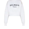 Tryckt Balmain Paris-tröja