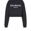 Tryckt Balmain Paris-tröja