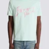 Tryckt bomullst-shirt Tryckt bomullst-shirt