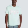 Tryckt bomullst-shirt Tryckt bomullst-shirt