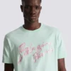 Tryckt bomullst-shirt Tryckt bomullst-shirt