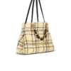 Tygväska i rutig tweed 1945 Tygväska i rutig tweed 1945