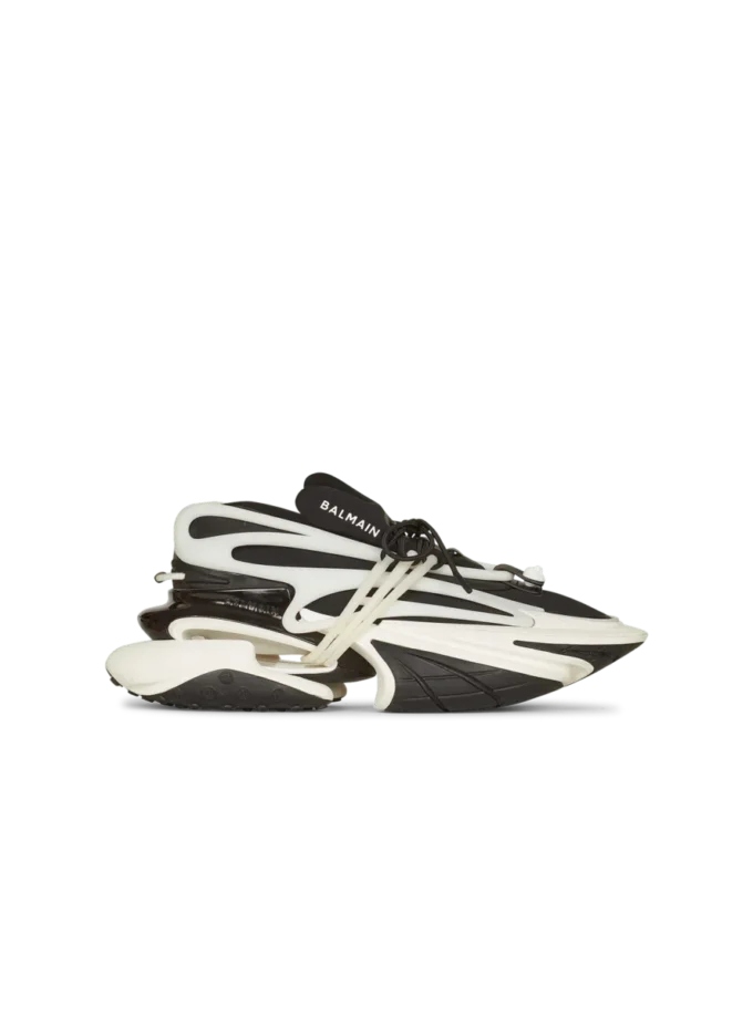 Unicorn låga sneakers i neopren och läder Unicorn låga sneakers i neopren och läder