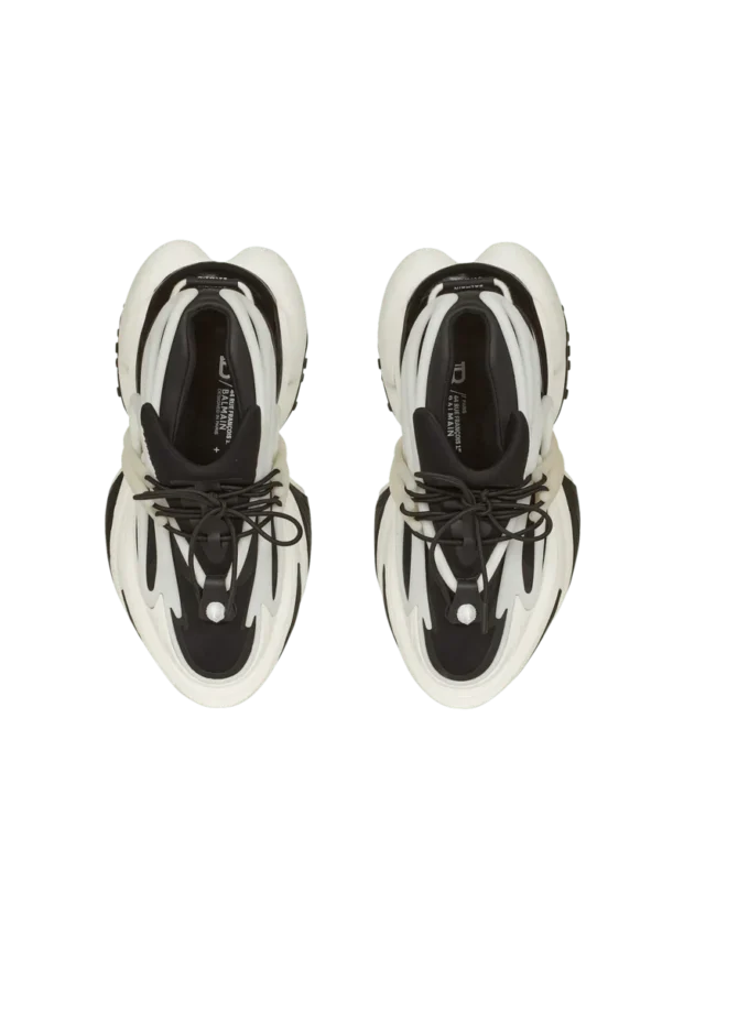 Unicorn låga sneakers i neopren och läder Unicorn låga sneakers i neopren och läder
