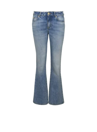 Utställda jeans