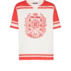 Varsity-T-shirt med Balmain Écusson-tryck