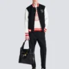 Varsity-T-shirt med Balmain Écusson-tryck