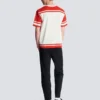 Varsity-T-shirt med Balmain Écusson-tryck