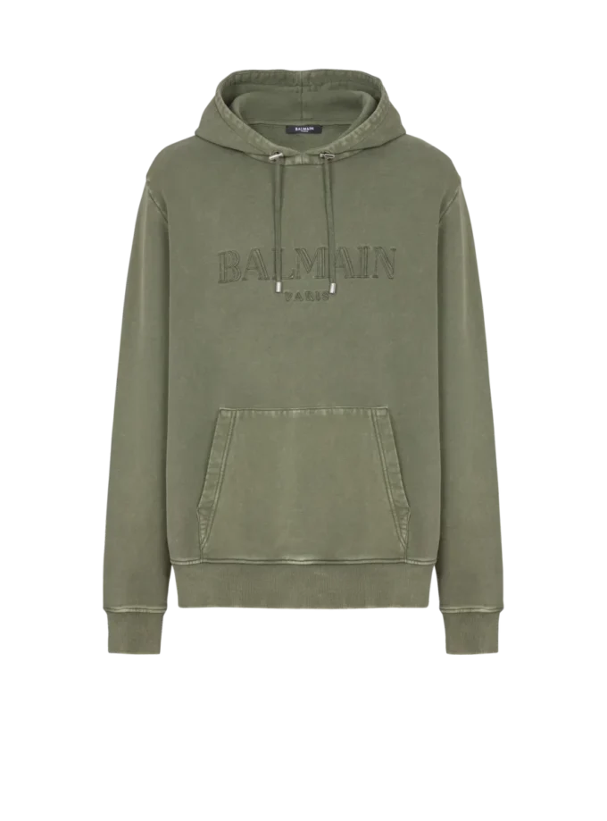 Vintage Balmain broderad hoodie Vintage Balmain broderad hoodie