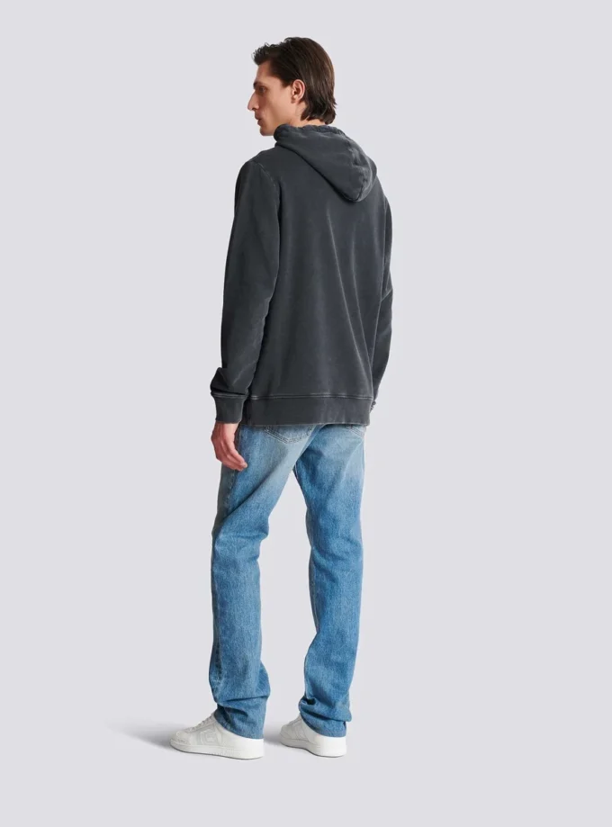 Vintage Balmain broderad hoodie Vintage Balmain broderad hoodie