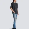 Vintage Balmain-broderad T-shirt Vintage Balmain-broderad T-shirt