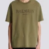Vintage Balmain-broderad T-shirt Vintage Balmain-broderad T-shirt