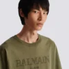 Vintage Balmain-broderad T-shirt Vintage Balmain-broderad T-shirt