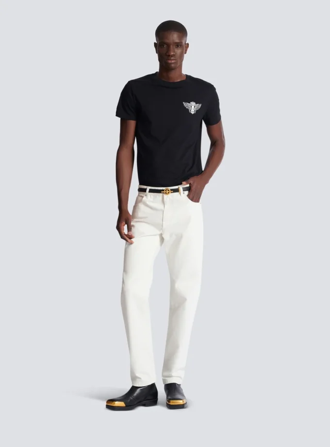 Vita jeans i rak modell Vita jeans i rak modell