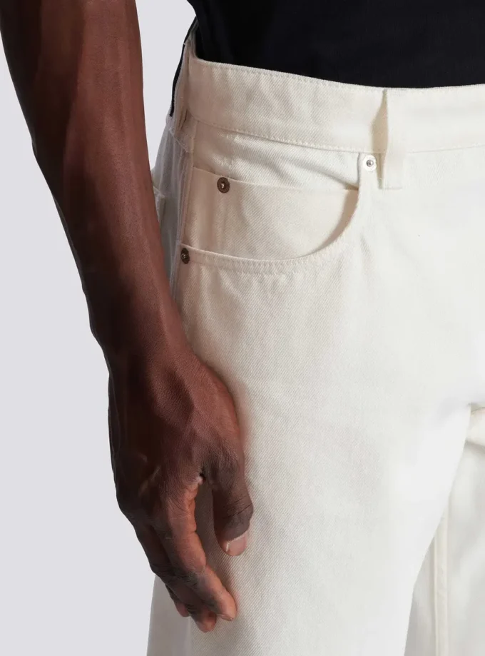 Vita jeans i rak modell Vita jeans i rak modell