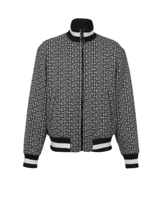 Vändbar bomberjacka med monogram