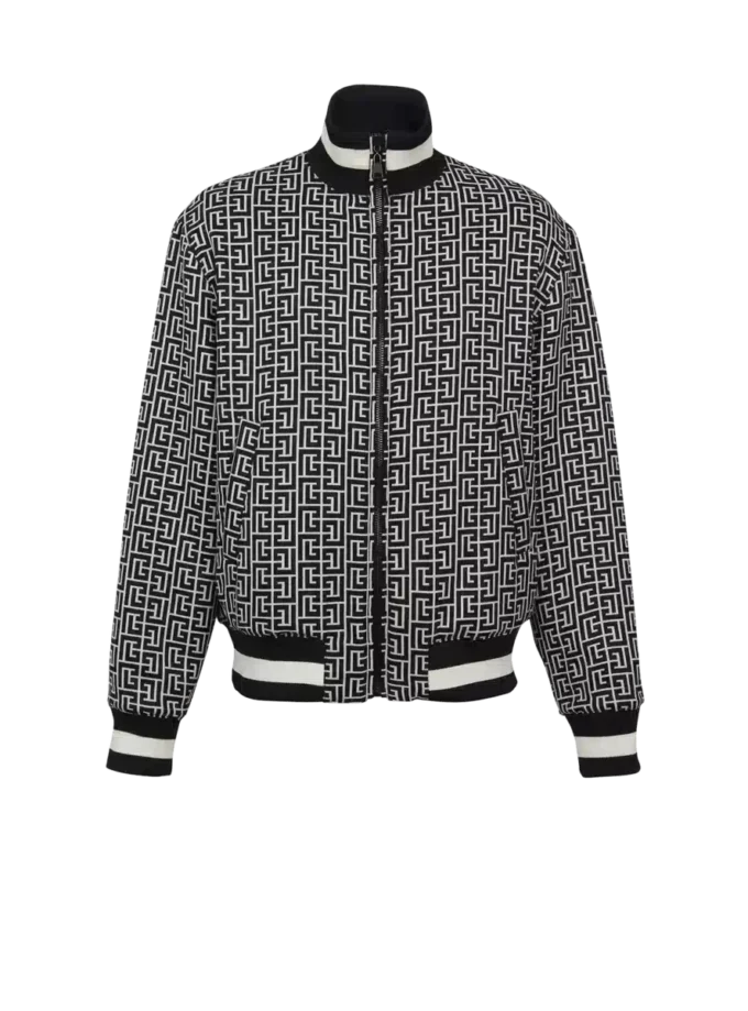 Vändbar bomberjacka med monogram