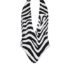 Zebra-baddräkt i ett stycke