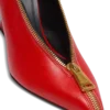Zip Wedge-pumps i lammskinn