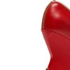 Zip Wedge-pumps i lammskinn